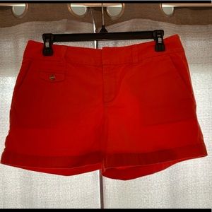 Loft Orange Shorts